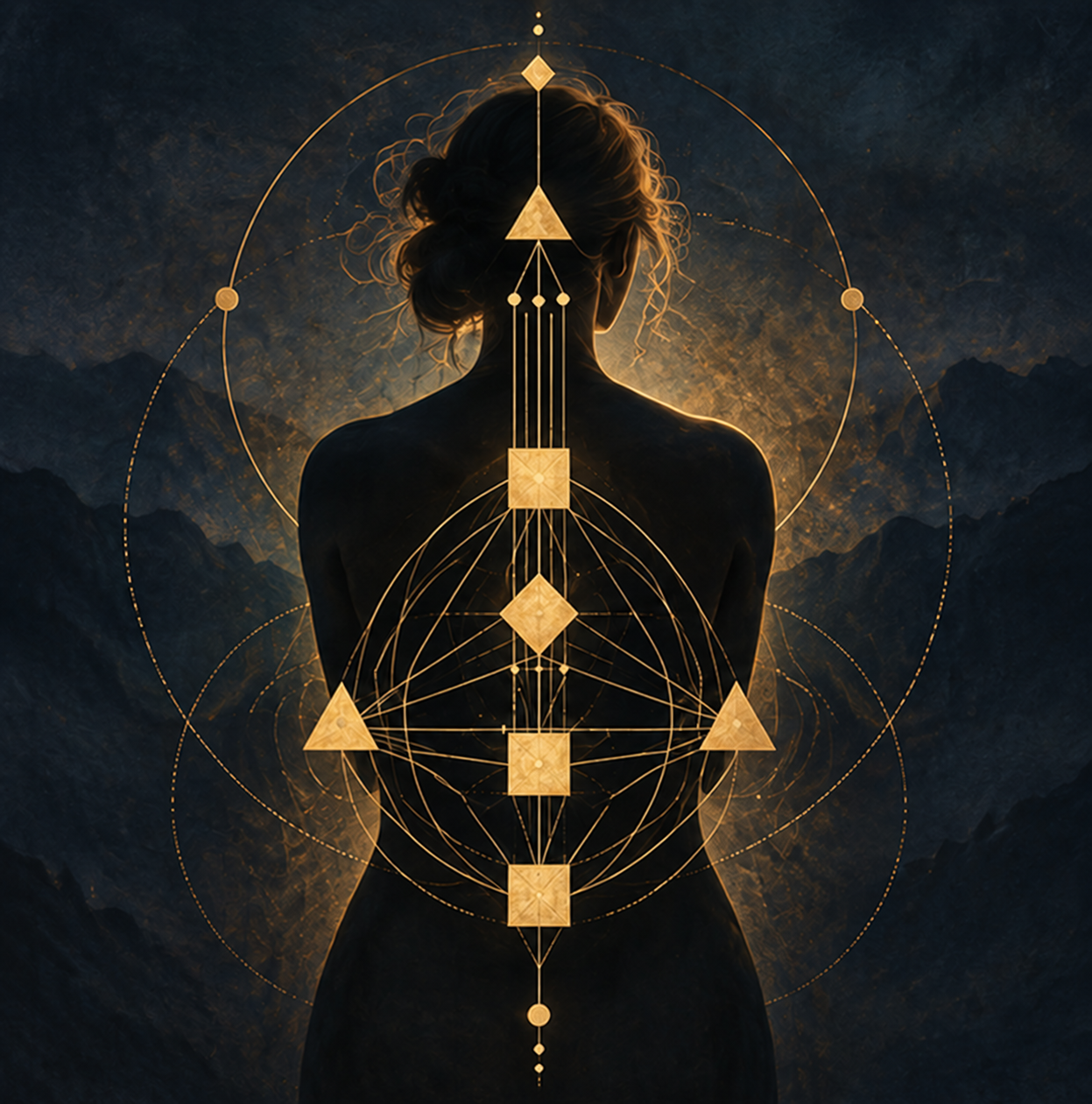 Illustration symbolique human design